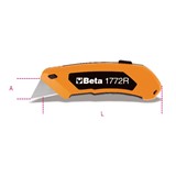 סכין יפני מתכוונת טעינה אוטומטית 125 מ"מ