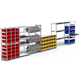 מערכת מדפים מתכווננת System ST