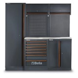 עמדת עבודה C45PRO 2.0 B7X עם סט 196 כלים
