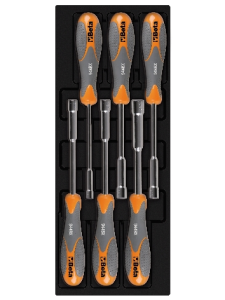סט 6 מברגי בוקסה עמוקים במגש