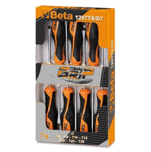 סט 7 מברגים טורקס (כוכב) Beta Grip
