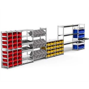 מערכת מדפים מתכווננת System ST