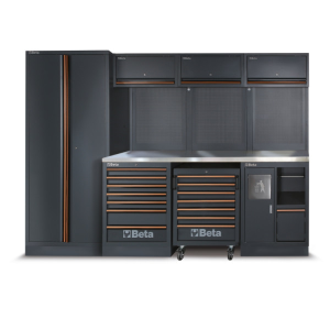 עמדת עבודה C45PRO 2.0 X עם סט 268 כלים